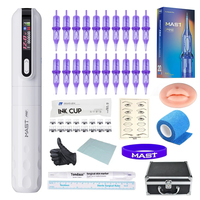 MAST Y22 PRO Professional Tattoo Kit Permanent Makeup Machine 3.0mm Stroke Adjustable Frequency Mast Hyperink Cartridge Set