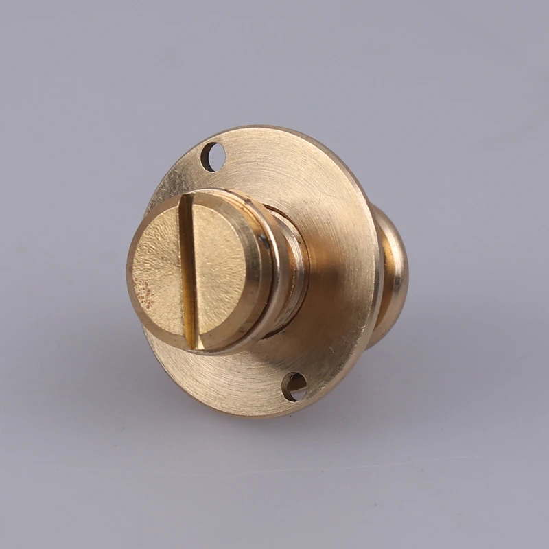 1PC Brass Mortise Clip Buckles Lock Durable Purse Hardware For Craft Handbag Closure Tuck Lock For Leather Bag