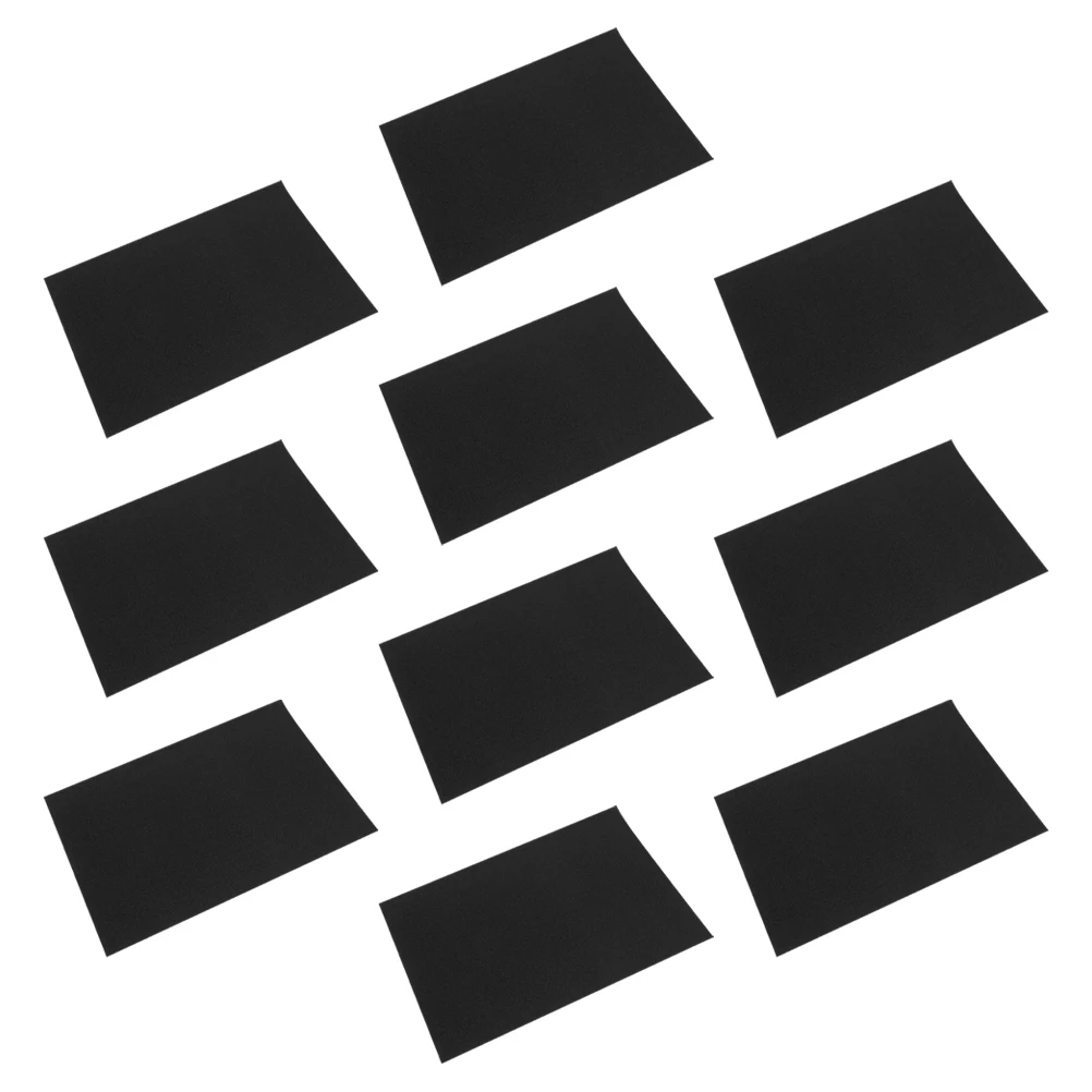 

10 Pcs Children's Sand Painting Graffiti Crayons Black Card Stock Scrapbook Versatile Drawing Paper Craft Cardstock Wrapping