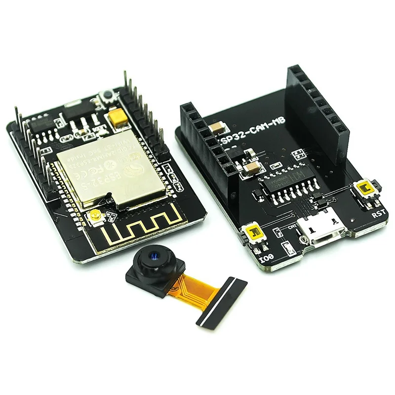 ESP32-CAM ESP32-CAM-MB MICRO USB Type C ESP32 Serial to WiFi ESP32 CAM Development Board CH340 CH340G 5V Bluetooth+OV2640 Camera