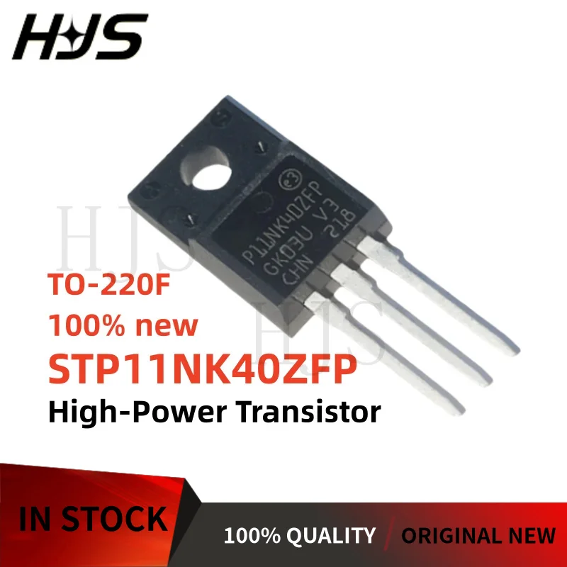 10/Pieces New STP11NK40ZFP STP13NK60ZFP STP14NK50ZFP STP14NK60ZFP STP15NK50ZFP 11NK40 13NK60 14NK50 15NK50 TO-220F