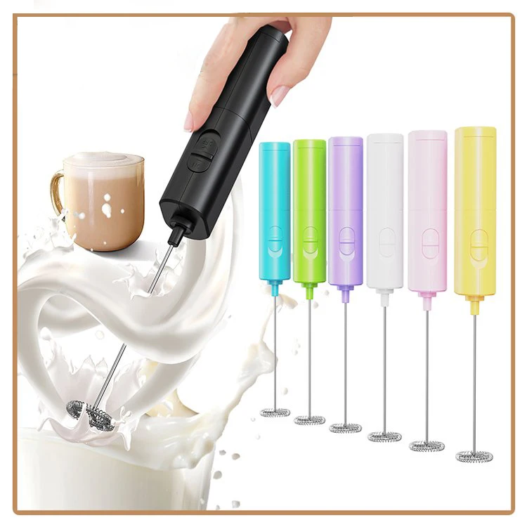 Hand Held Electric Coffee Mixer Milk Frother Hand Held Egg Beater Milk Beater Electric Stirrer Kitchen Gadget