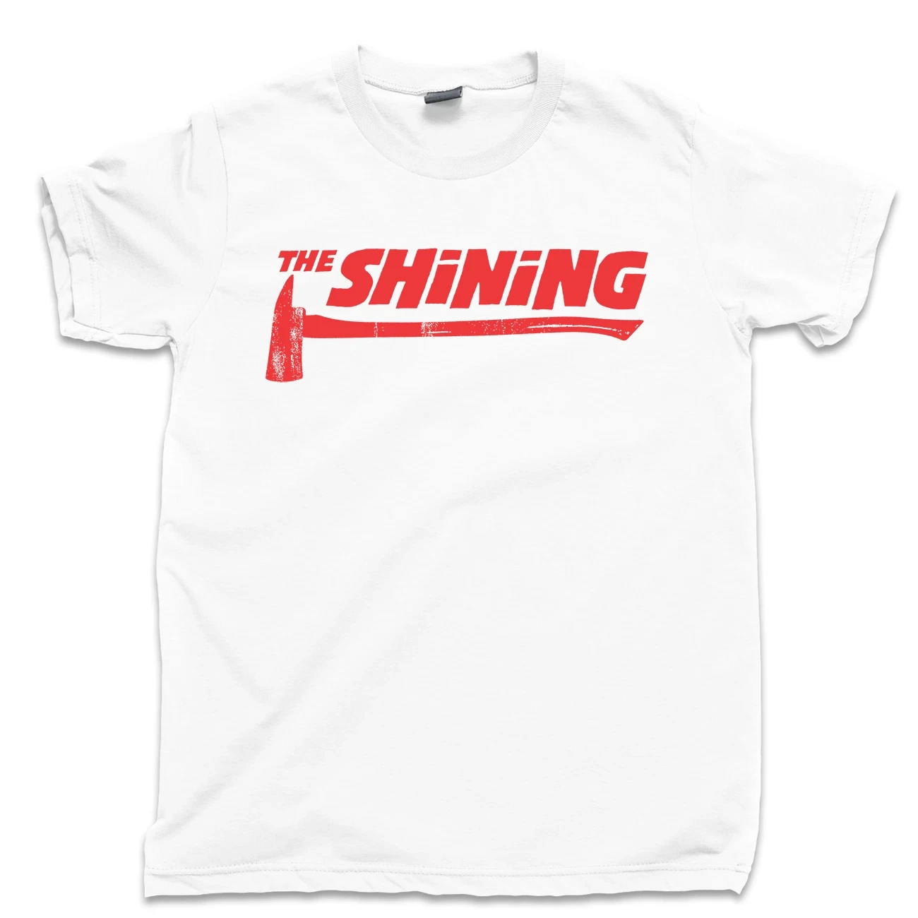 Camiseta THE SHINING AXE de Stanley Kubrick, camiseta de gran tamaño con diseño de Overlook Hotel Redrum Heres Johnny, ropa de calle