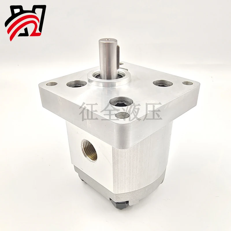 Zhengquan HGP-1A-4BE Installation Gear Oil Pump High Pressure Hydraulic Gear Pump Manufacturer Direct Supply 4-hole Installation