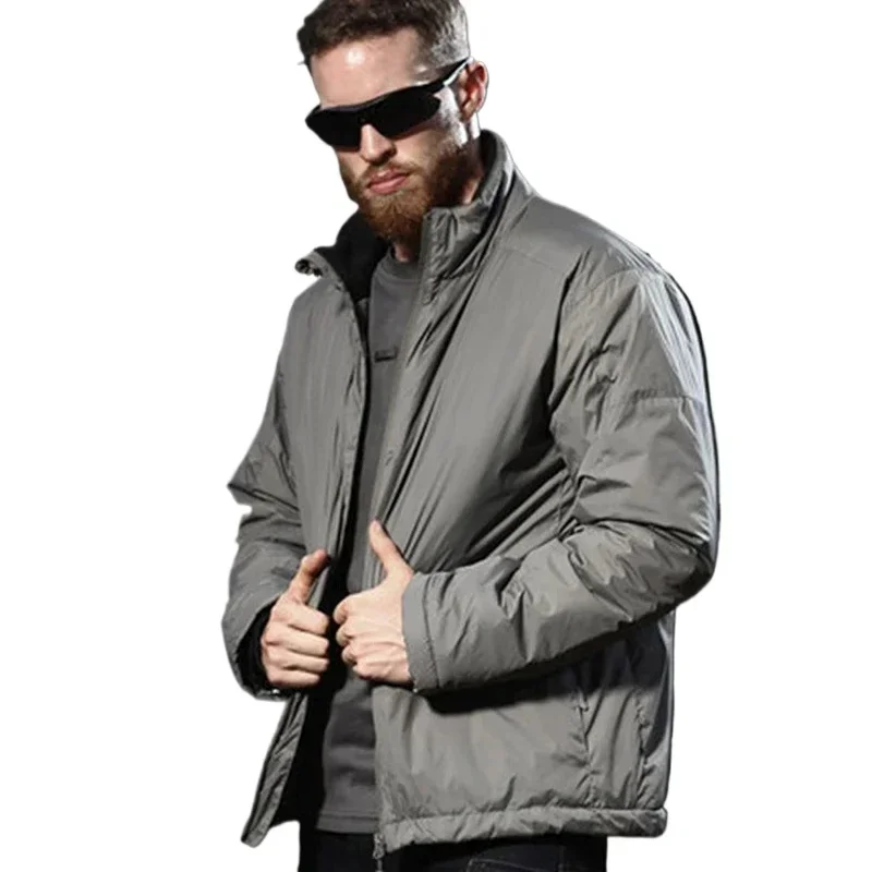 

Winter Hunting Thick Parka Tactical Jacket for Men Lightweight Warm Thick Jacket Coat Working Clothes Casual Outwear