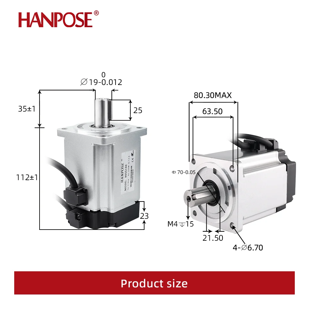 Imagem -03 - Servo Motor Drive Kit 3000rmp 80ss100 5.4a 3.3n.m Asd2100 Servo Drive Ac200240v Mais 3m Cabo do Encoder Cnc Equipamentos Médicos 1000w ac