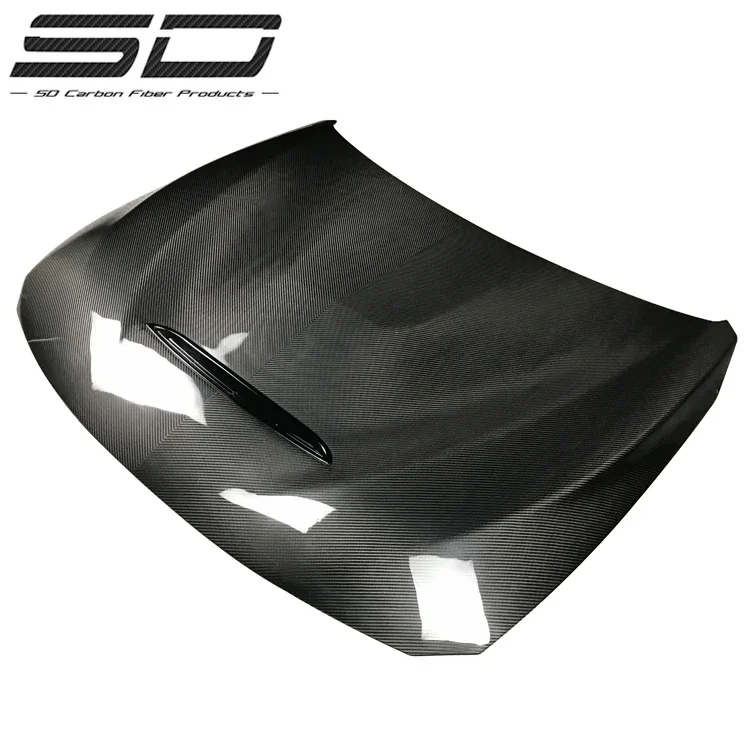 GTS Type Full Dry Carbon Fiber Engine Hood Car Front Bonnet For M3 F80 M4 F82