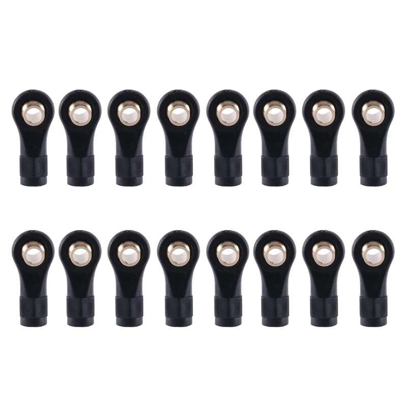 

16PCS Plastic Rod Ends Link Balls Head Linkage Joint For Traxxas TRX4M 1/18 RC Crawler Car Accessories