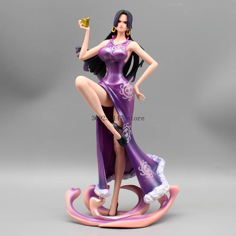 25Cm Anime Eendelige Figuren Gk Tweekoppige Boa · Hancock Action Figures Snake Lady Pvc Model Collectie Speelgoed Verjaardagscadeaus