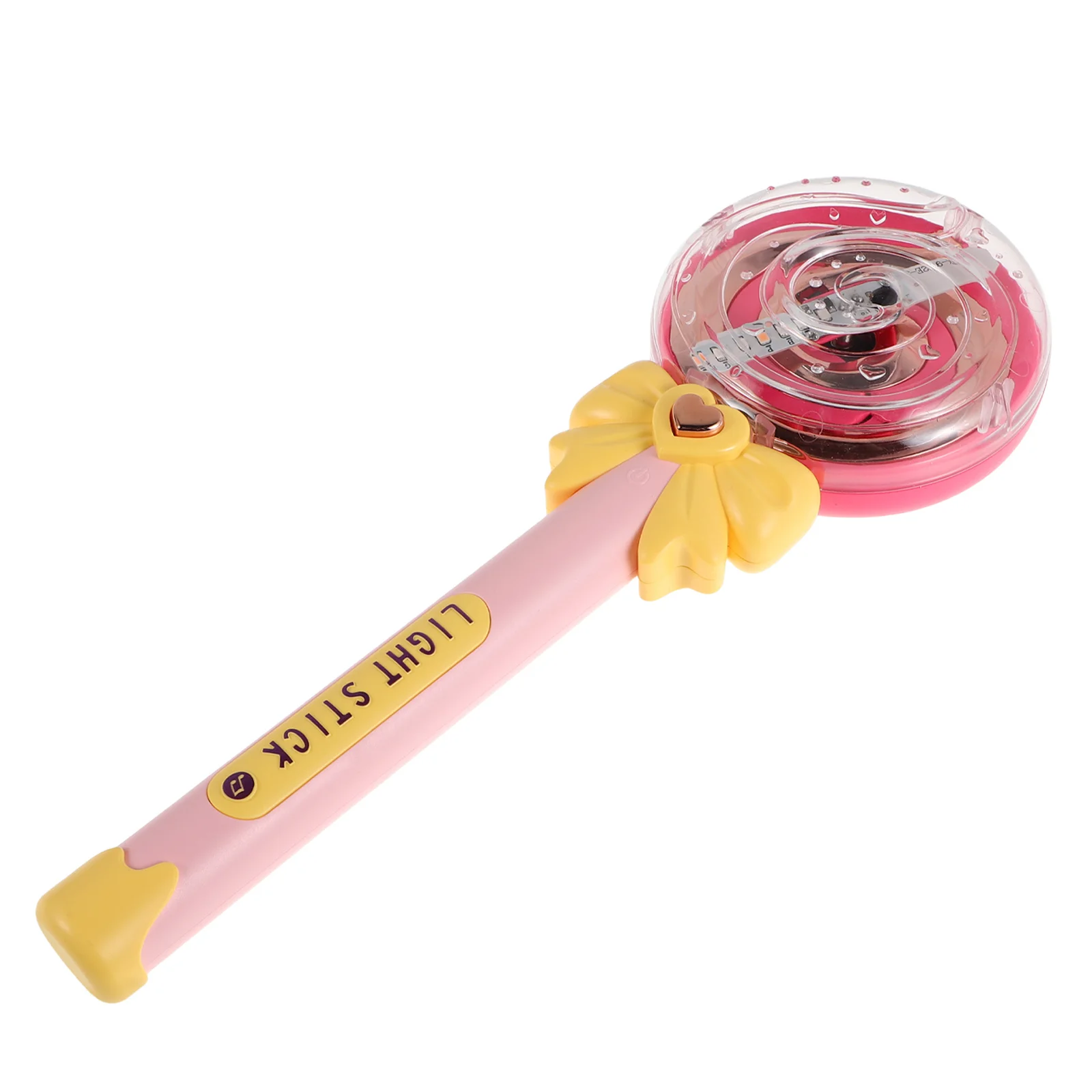 Varinha luminosa de pirulito iluminada, vara de fada, acessório de princesa, crianças, meninas, brincam, festa de aniversário, decoração