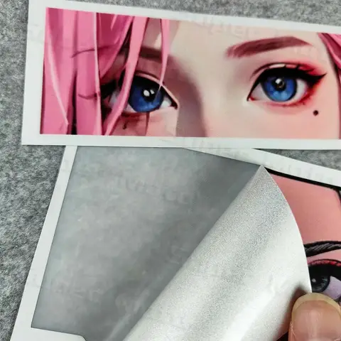 एनीमे झांकती आंख सजावटी मोटरसाइकिल स्टिकर वाटरप्रूफ मोटरबाइक टैंक इलेक्ट्रिक स्कूटर साइकिल कार विंडो विनाइल डीकल 6 best sales विनाइल डिकल्स - №4