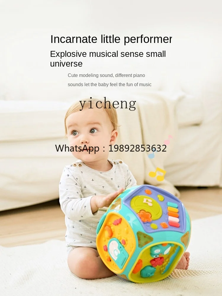 Zz – hochet pour bébé, jouets, cadeau d'anniversaire pour plus d'un an, pleine lune, pour nouveau-né, éducation précoce, confort éducatif