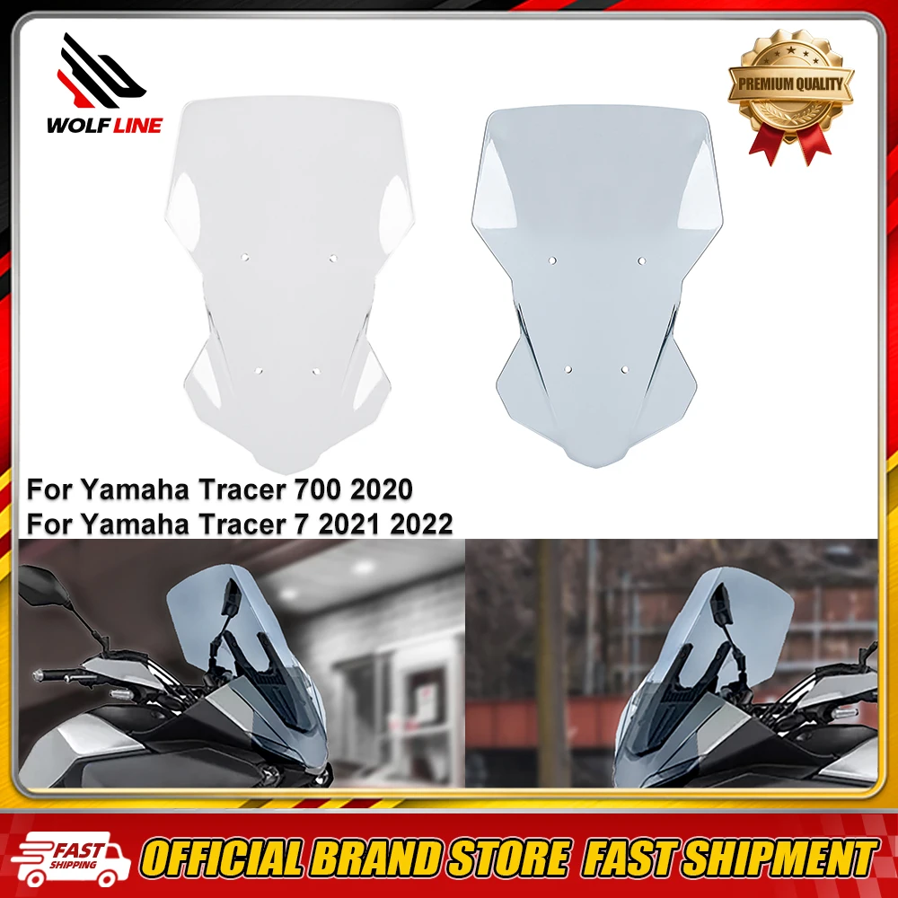 Car Accessories Xuv 700 - WOLFLINE Motorrad-Windschutzscheibe für Yamaha Tracer 700