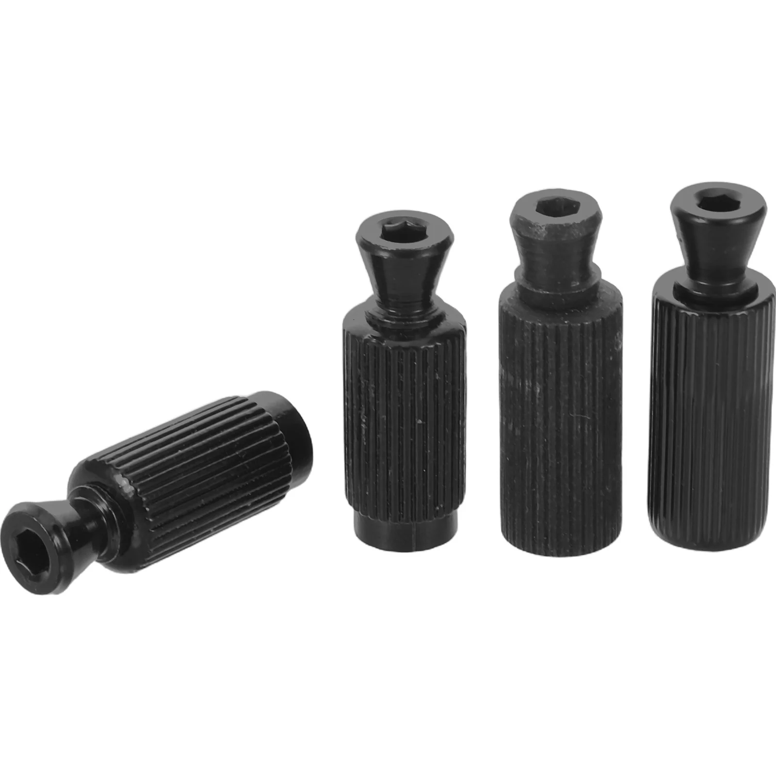 

4Pcs Tremolo Bridge Screws Guitar Bridge Replacement Posts Durable Metal Screws Elevating Mounting Bolts for Electric Guitar