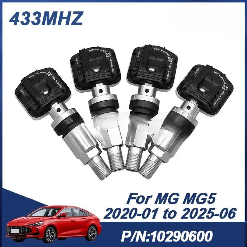 

1/4 шт. датчик давления в шинах TPMS для MG MG5 2020-2025 10290600 433 МГц