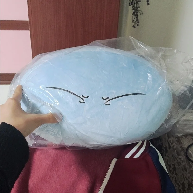 Rimuru Randapparatuur Slime Kussen Kussen Demon Lord Cute Lord Dango Ronde Pluche Bal Anime Pluche Pop Collectie Speelgoed Cadeau