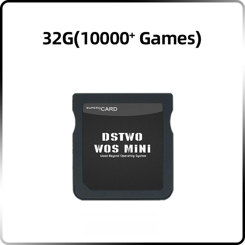 DSTWO-WOS MiNi Wood Game Super Card, Novo, Além do Sistema Operacional, Menu Coleção, Brinquedos de Presente, Equipe, NDS, 10000 +