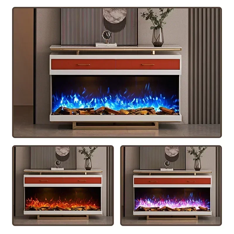 จําลองเตาผิงครีมลมห้องนั่งเล่นEntryเตาผิงตู้B & B Villaศิลปะยุโรปตกแต่งตู้