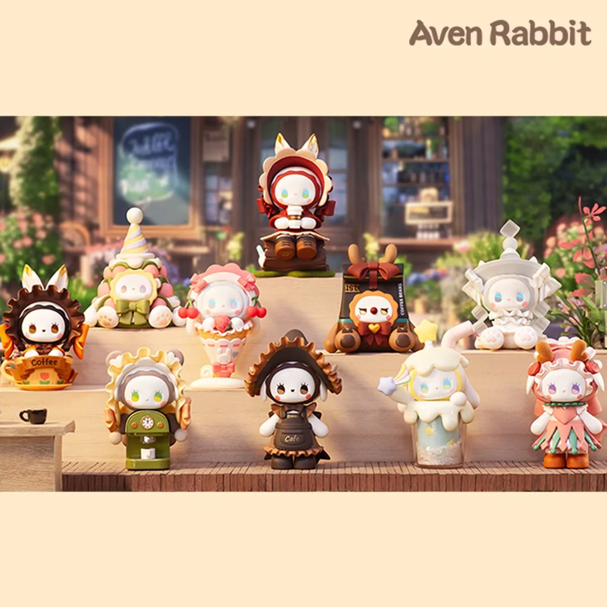 

Emma Mystery Forest Coffee Shop Series Blind Box Vol.12 Cute Trendy Figure Toy Collectible Doll Birthday Gift for Girls