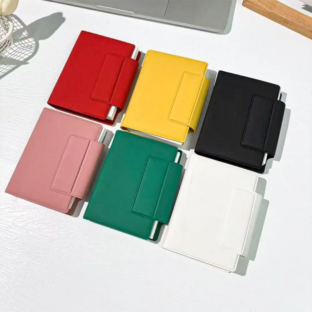 Multi Functional PU Leather A7 Notebook Portable To Do List Daily Planner 2026 Agenda Book Gift