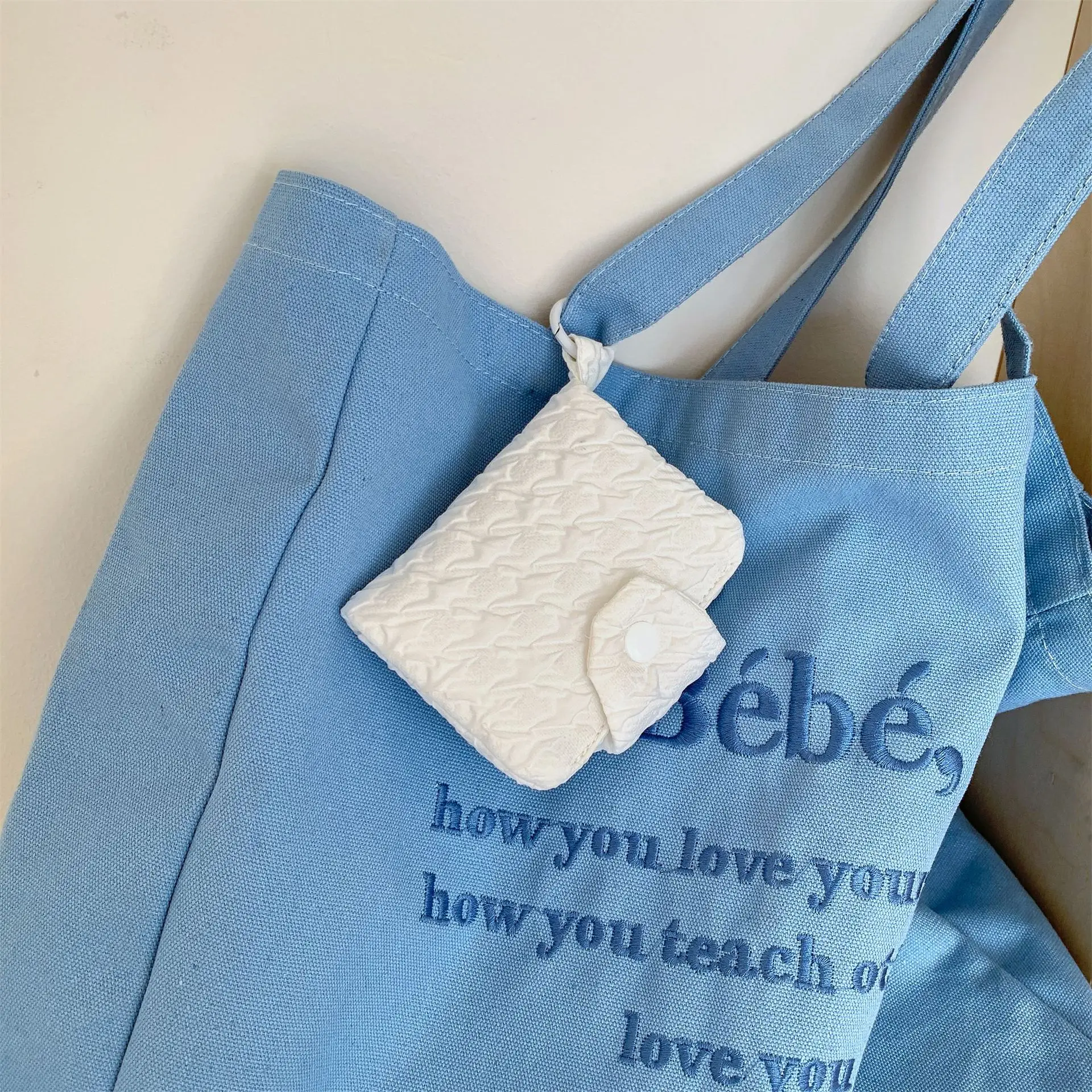 Простой однотонный студенческий портативный кошелек для монет, сумка для хранения банковских карт, мини-сумка для наушников с подвесной пряжкой