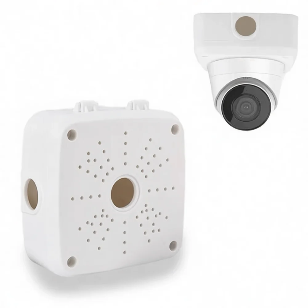 Universal Surveillance Dome Stand Wall Ceiling Bracket Adjustable Base ABS Reinforced Material Hidden Wire Case Tool