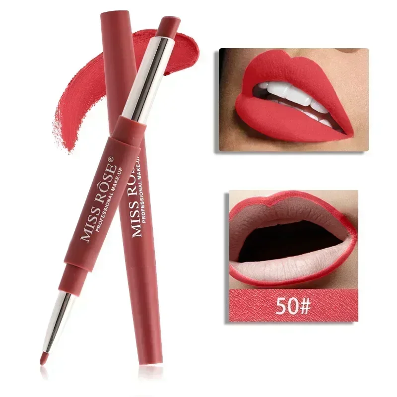 Double-ended Lipstick Multi-function Pen Lip Liner Color Lasting Cosmetics 1 Pcs Косметика Beauty Lipstick