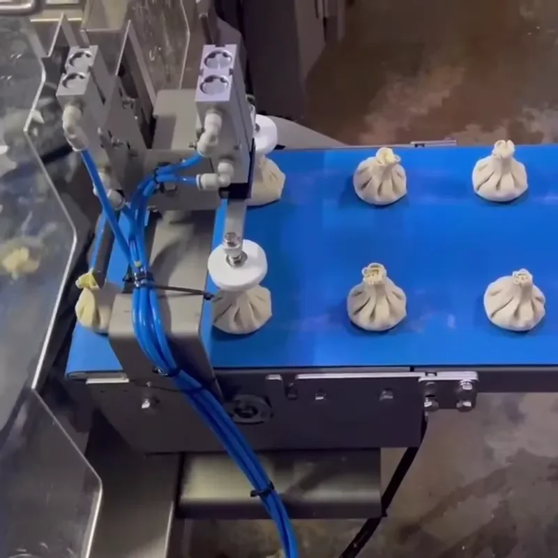 for New Design Commercial Dumpling Making Machine for Khinkali Dumpling Production Line