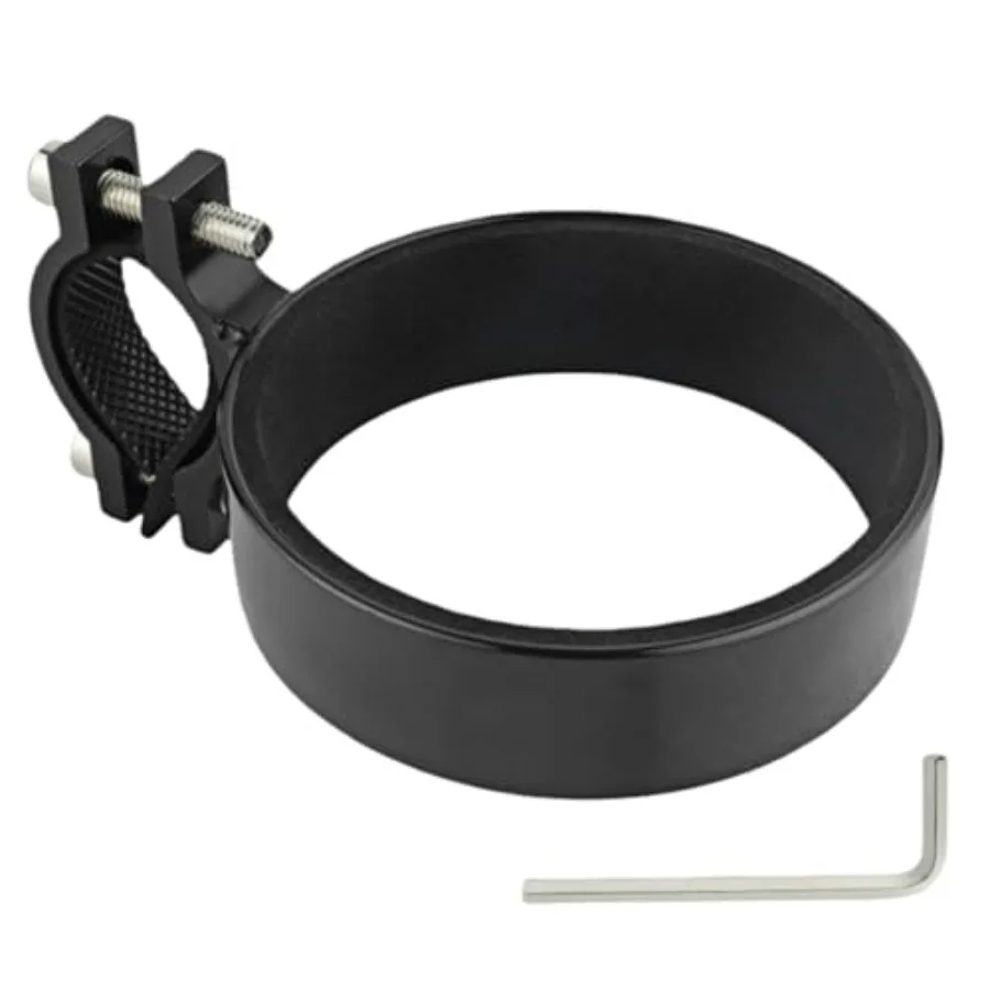 Premium aluminium bike handlebar mount holder - secure, stylish, versatile, for baby strollers