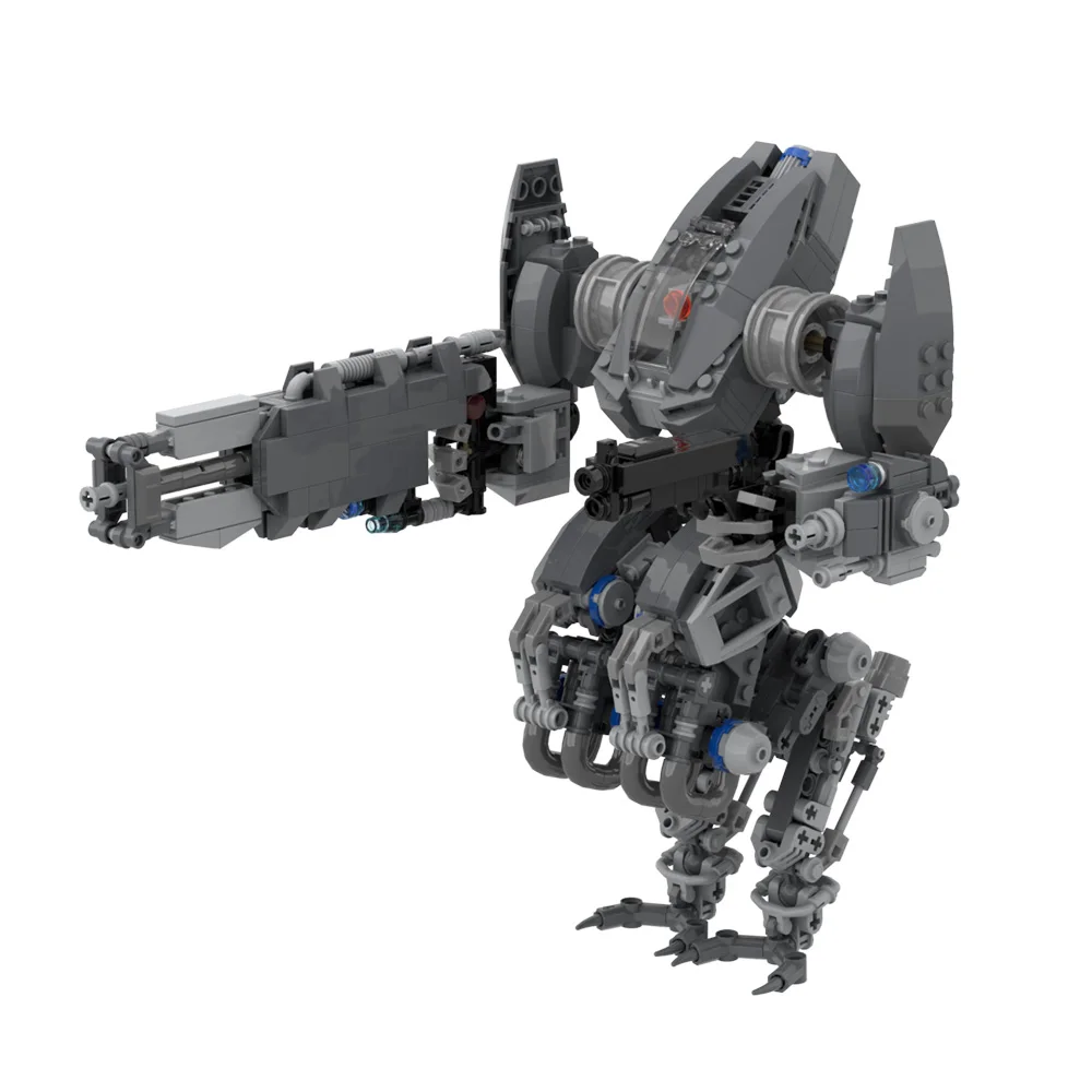 

Gobricks MOC Mech Phobos Battle Robot Строительные блоки Модель Battlefield Роботы Креативные кирпичи Сборка игрушек для детей Подарки