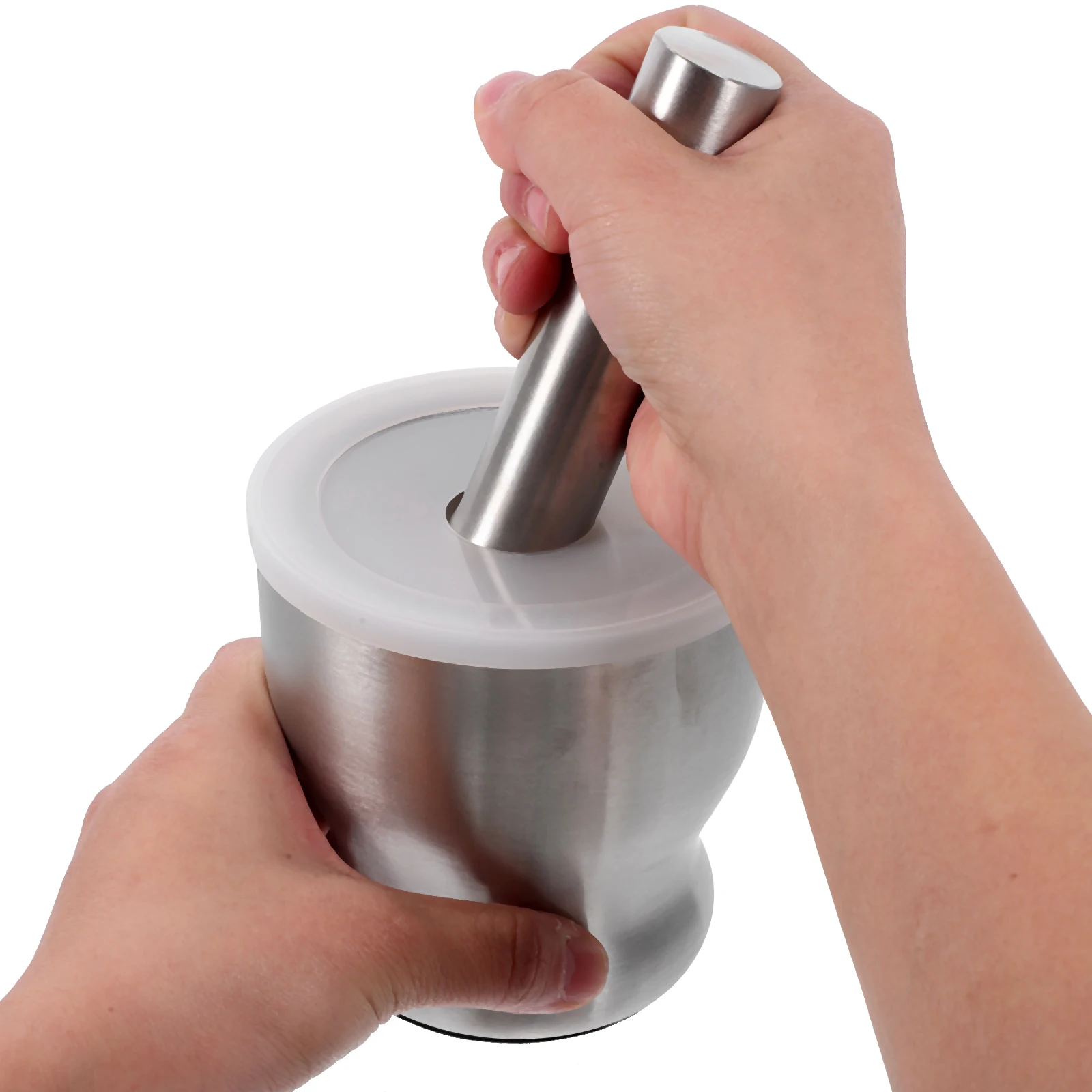

Stainless Steel Garlic Pounder Spice Grinder For Kitchen Pharmacy Use Ergonomic Easy Clean Crusher Tool Garlic Masher S