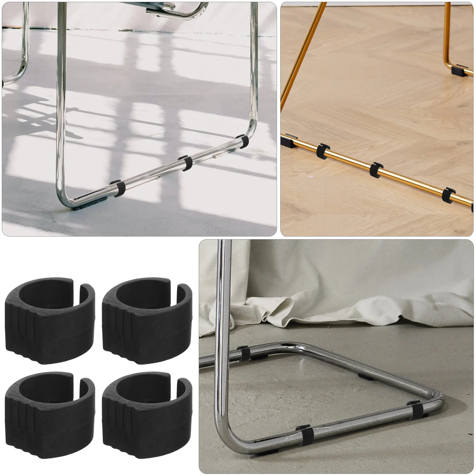 8 pezzi accessori per carrello della spesa parti pieghevoli cuscinetti tappetino antiscivolo carrello della spesa tappetini di utilità di ricambio