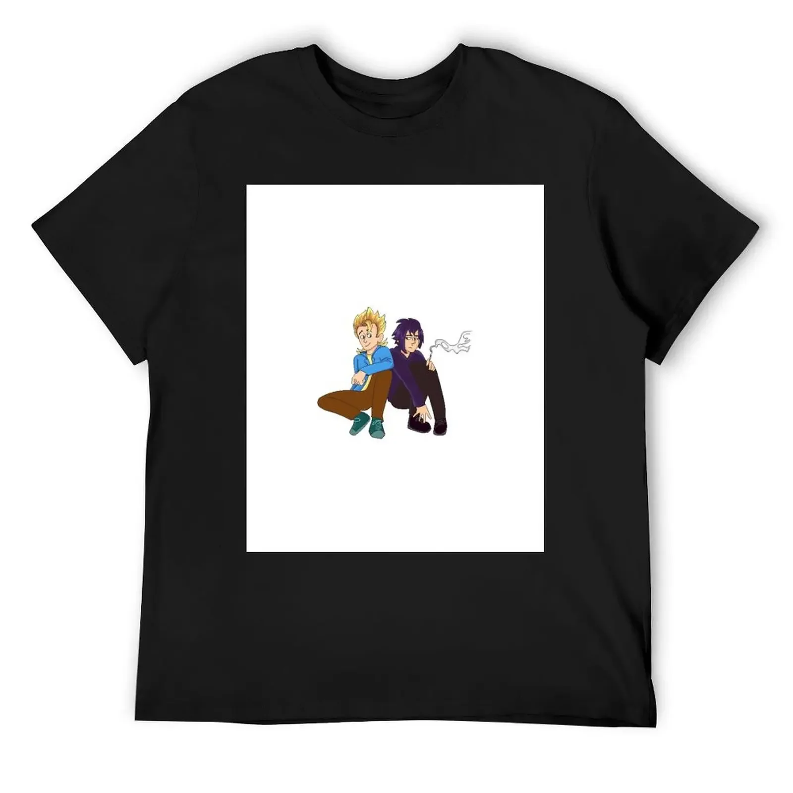 Sam and Sebastian Stardew Valley T-Shirt aesthetic clothes anime boys whites anime shirts men