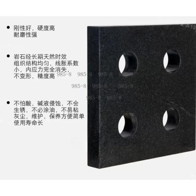 High Precision Measuring Gauging Instrument, Marble Square Vertical Right Angle Ruler & Granite Parallel Ruler