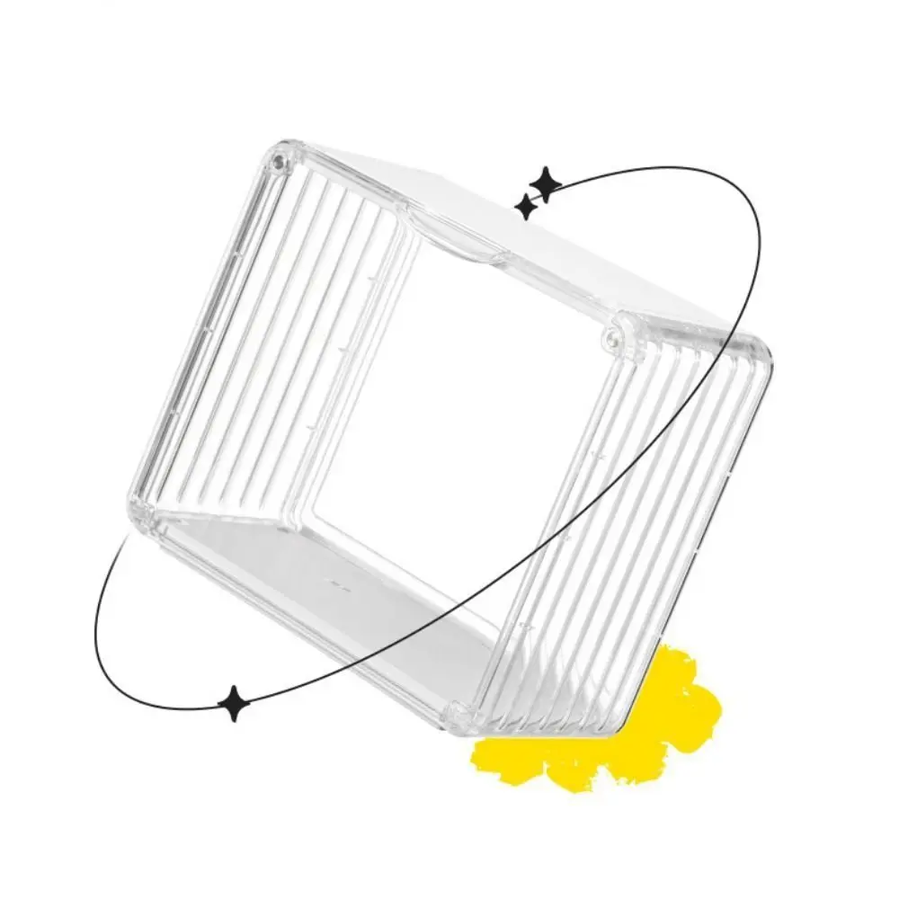 

Transparent 20cm Cotton Doll Storage Box Large Capacity Removable Plush Doll Display Stand Dustproof Diy Hand-made