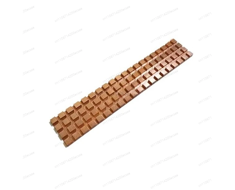 Ultra-Thin Pure Copper M.2 22110 SSD Heatsink | Thick with Thermal Adhesive for Laptop Cooling