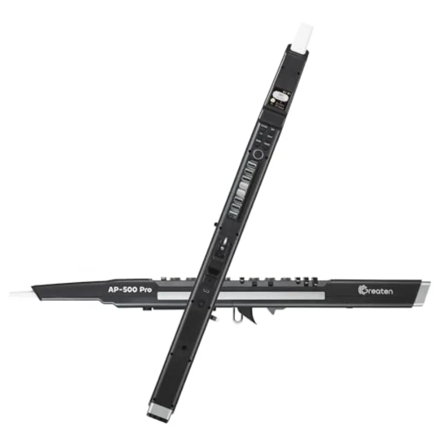 

AP 500 Pro Electronic Wind Instrument with Dual Timbres 120 Tones Touch Bend Plate OLED Display Built-in OTG Voice Control Digi