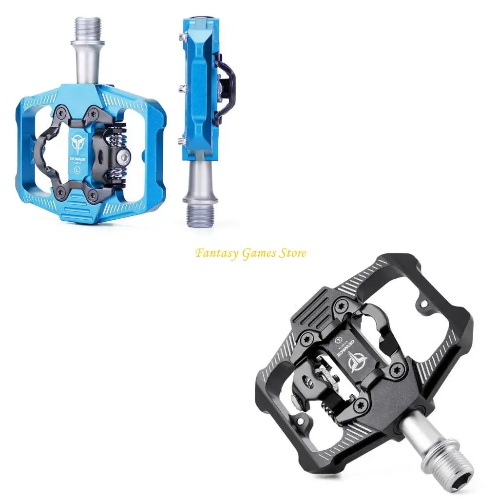 

MTB Pedals Mountain Bike Pedals Wide Bearing Lightweight Aluminum Alloy Wide Bearings Riding Pedal