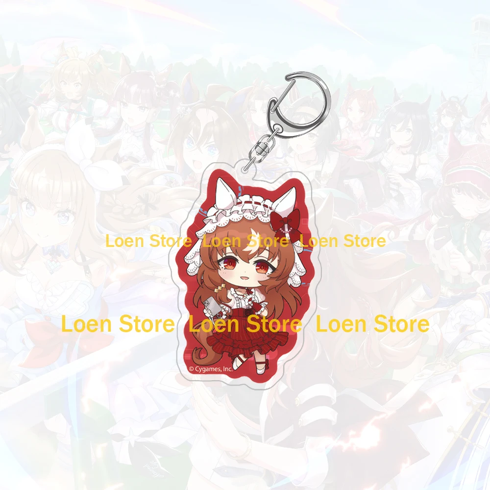 Uma Musume Pretty Derby BEGINNING OF A NEW ERA Casual Chibi Acrylic Keychain Agnes Digital Still In Love Air Shaku Bag Pendant