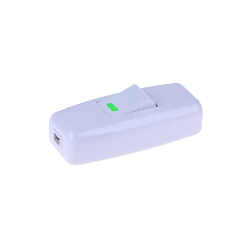 1Pc Light Switch For Home Classic Inline ON/OFF Table Bedside Lamp Desk Light Cord Cable Switches Electrical Accessories