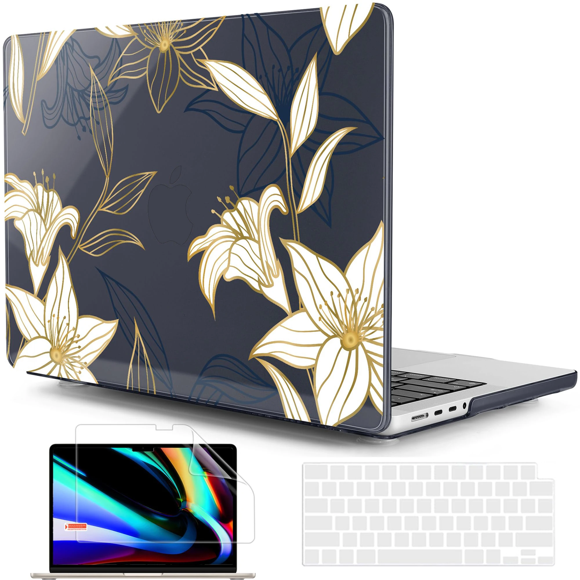 

Laptop Case For macbook pro 14 case 2024 Mac Book Air M3 A3113 A3114 Case For Macbook Air 13 A2337 A2338 M1 Pro 13 Pro 16 Sleeve