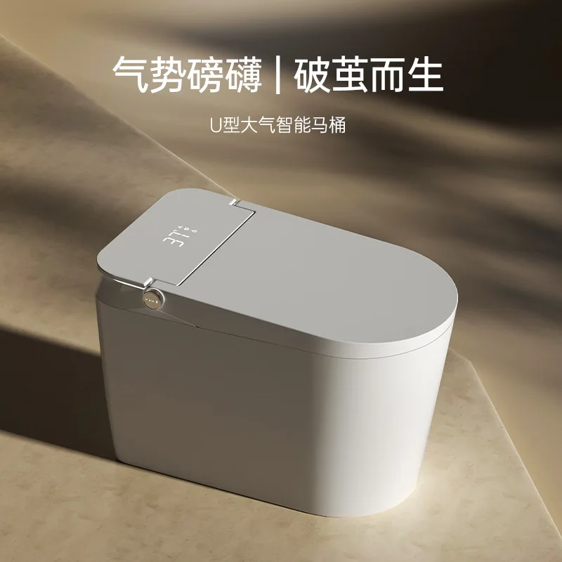 

Instant Toilet With Water Tank Integrated Ceramic Body Aromatherapy Toilet Household Silent Smart Toilet