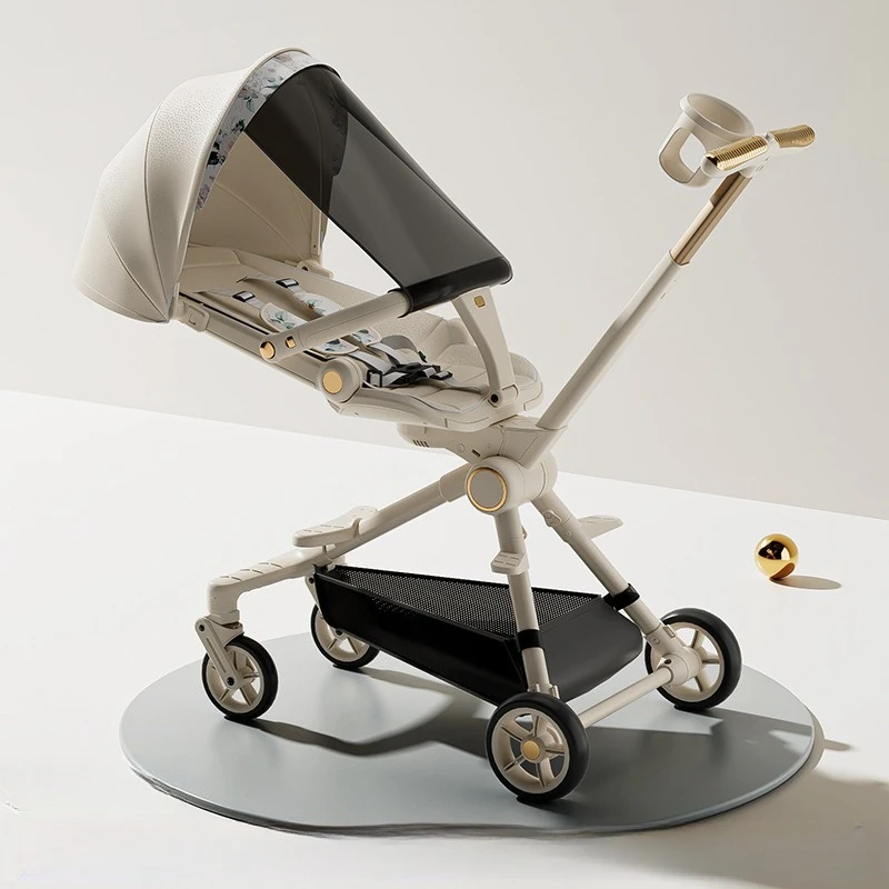 Lightweight Reclinable Stroller:One-Hand Fold,Reversible Seat,Travel-Friendly Baby Carrier with UPF Canopy & FAA Cabin Approval - Image 2