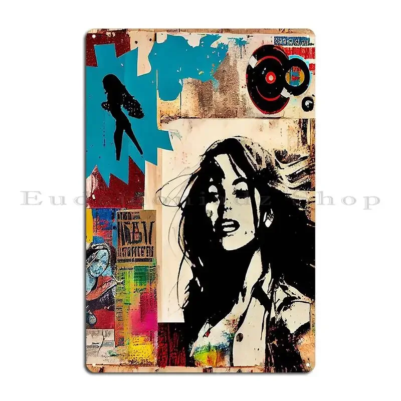 Cover Art Chronicles A Visual Journey Through Time Metal Plaque Customize Club Club Pub Living Room Tin Sign Poster