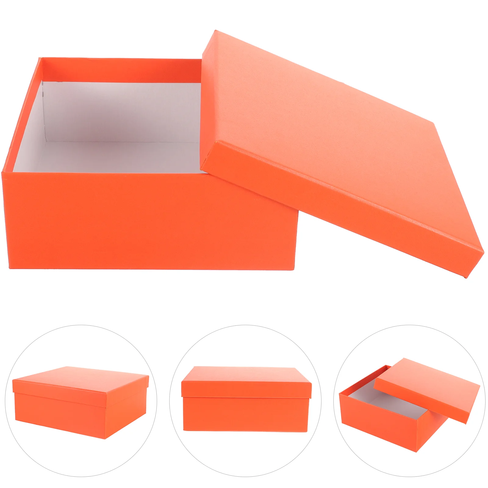 Caja de embalaje Cajas cuadradas para regalos Mar Blanco ​ ​ Shell Favor Papel Bolsas pequeñas Dama de honor