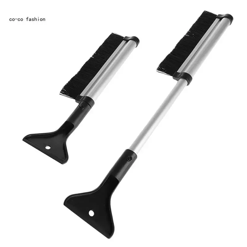 517B 1PC Extendable Car Auto Ice Scraper Shovel Snow Brush Removal Cleaning Tool