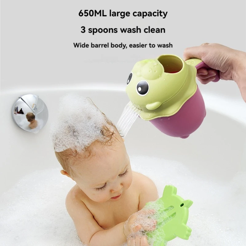 Baby Bath Baby Bath Water Scoop Baby Shampooing Cup, Water Spoon, Children\'S Bath, Shampoo, Shower, Water Scoop