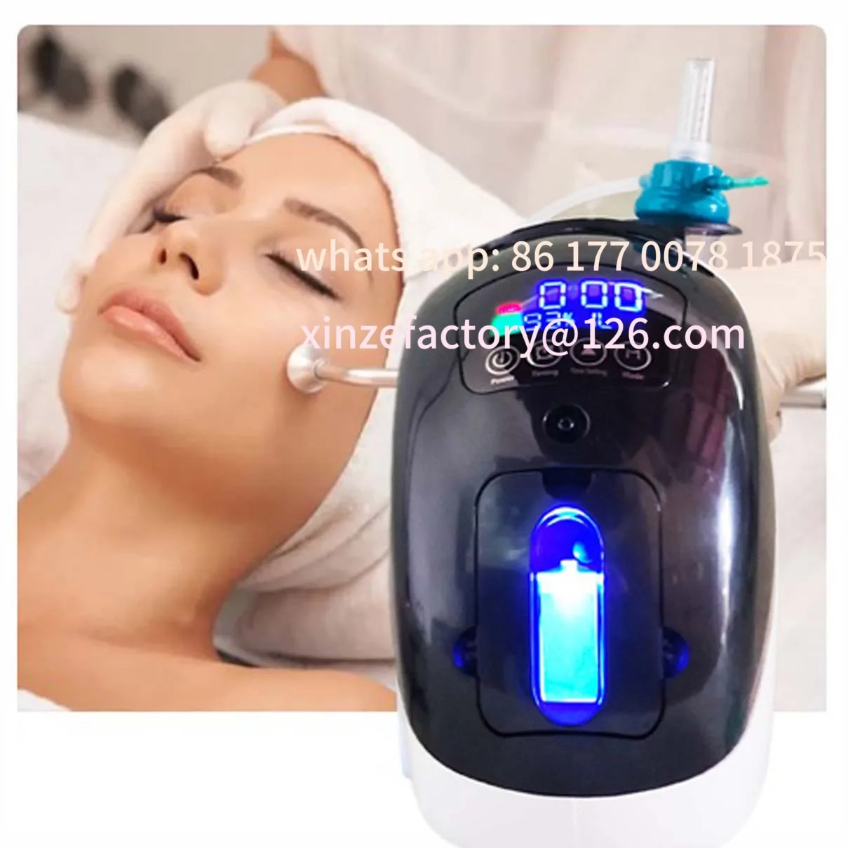 Customizable Beauty Instrument Skin Management Beauty Salon Oxygen Injection Instrument Face Beauty Instrument Hydrating