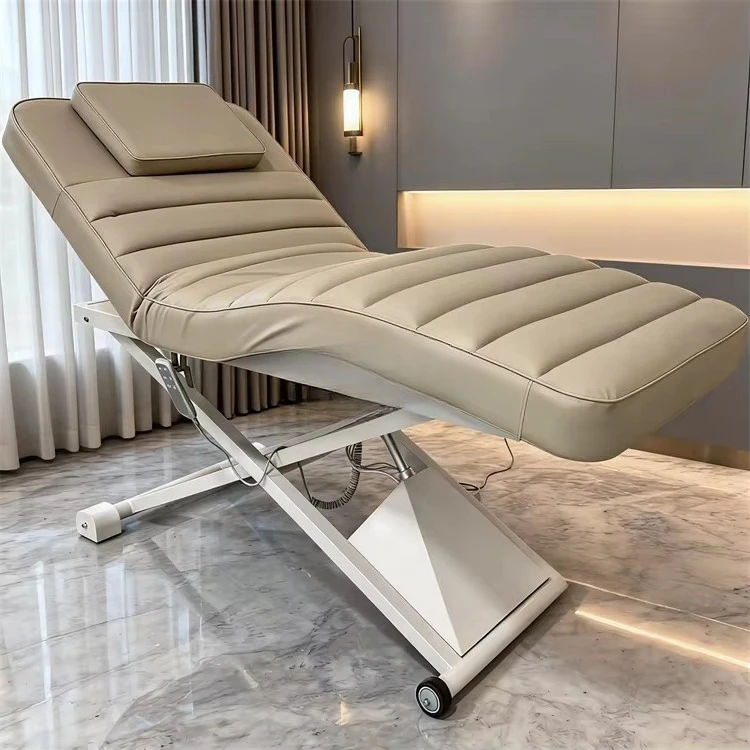 #￥forYicheng Beauty Custom Luxury Spa Bed Beauty Salon Center Equipment Luxury Lash Bed Curved for Eyelash CareS-shaped for Sale