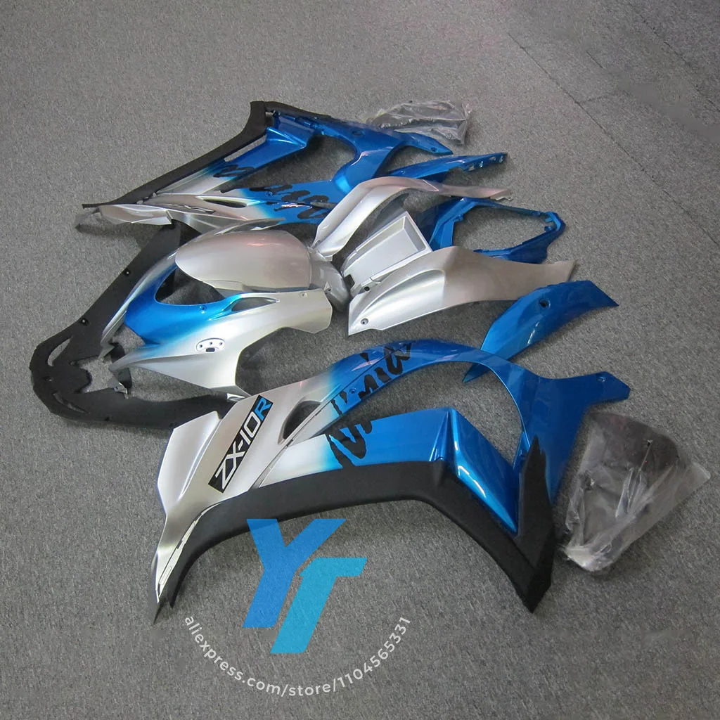 لكاواساكي نينجا ZX10R 2016-2020 هدية ولوحة عدة ABS طقم هيكل الدراجة النارية #3